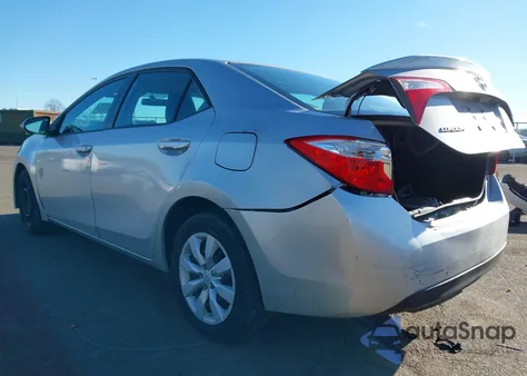 2016 Toyota Corolla S из США, поврежденный, VIN 2T1BURHE0GC603127